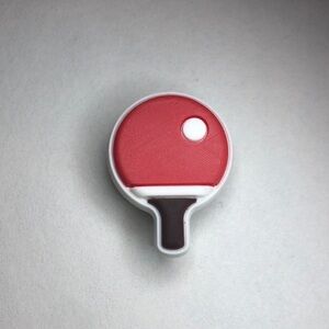 5/$10 Table tennis paddle crocs charm/jibbitz